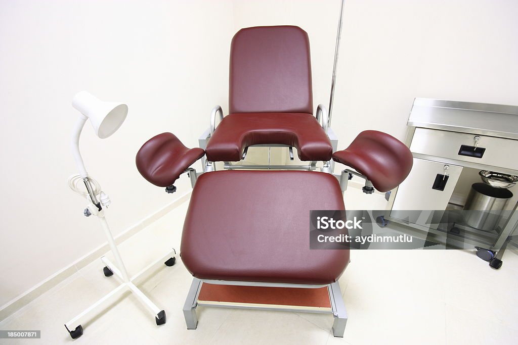 Gynecologist practice Gynecologist room. Gynecologist Stock Photo