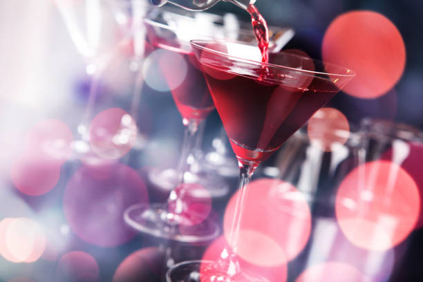 Cocktail in a nightclub