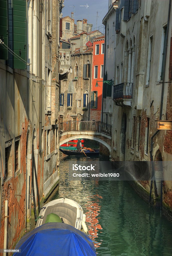 Canal de Venise en gondole - Photo de Architecture maritime libre de droits