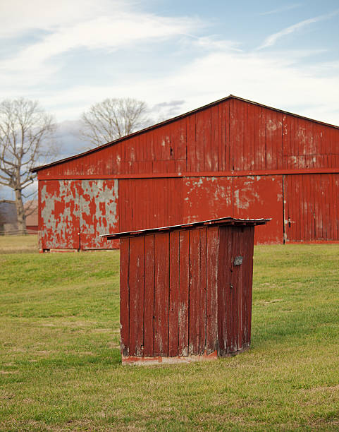 istock outhouse and barnyard in wears valley 185008836