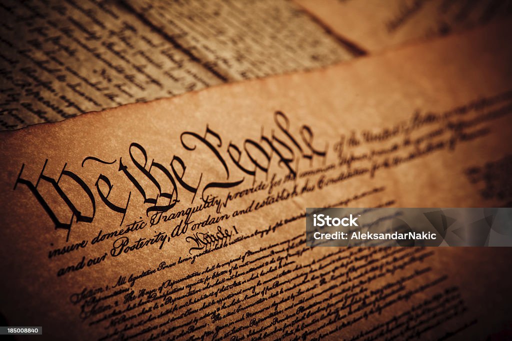 Que la personas - Foto de stock de La Constitución de los Estados Unidos libre de derechos