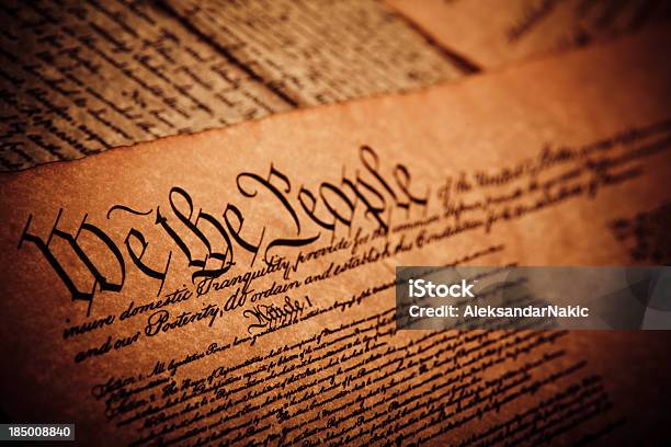 Мы Люди — стоковые фотографии и другие картинки Конституция США - Конституция США, Декларация независимости, США