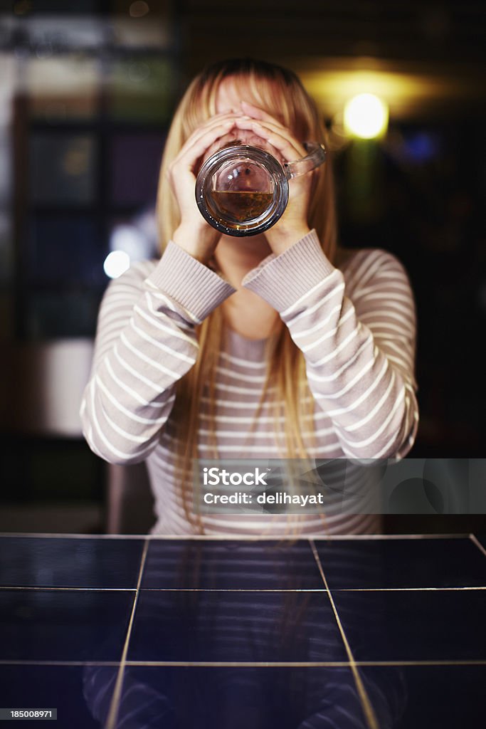 Trinken Bier - Lizenzfrei Pint Stock-Foto