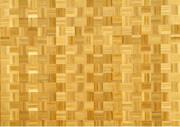 edge grain bamboo stock photo