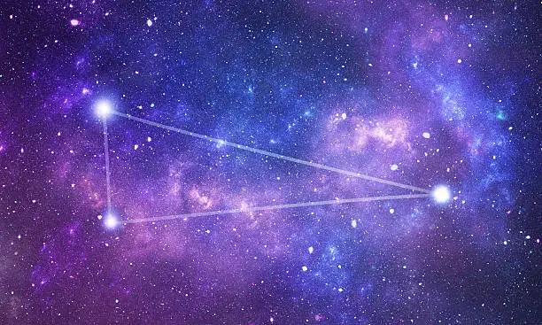 Photo of Constellations. Triangulum (Tri)