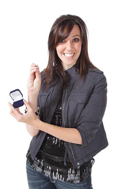 istock Woman with Engagement Ring 185009719