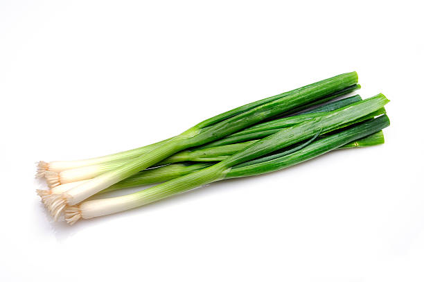 Green Onion Green Onion on White Background. Spring Onion stock pictures, royalty-free photos & images