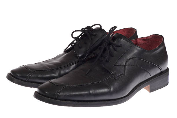 istock used men's shoes 185009969