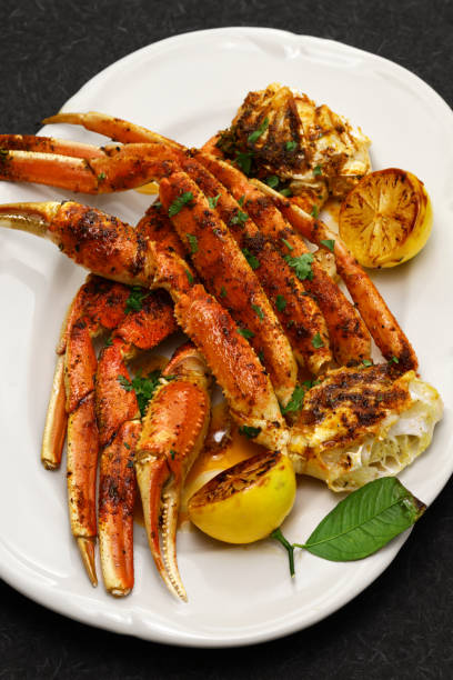 istock Cajun-style grilled snow crab legs 1850102548