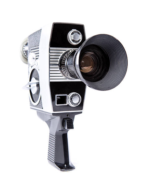 clásico vintage 8 mm, cámara de vídeo - 8mm camera fotografías e imágenes de stock