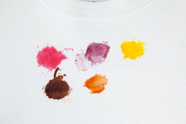 istock Various Food Stains on a White Cotton Sweatshirt 185011152