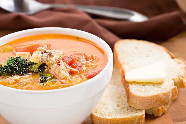istock Bowl Of Chicken Soup 185011433