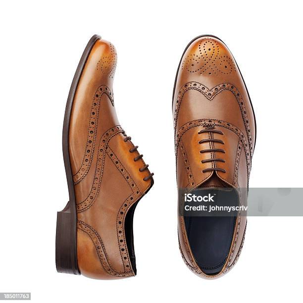 Sapatos - Fotografias de stock e mais imagens de Sapato - Sapato, Homens, Couro