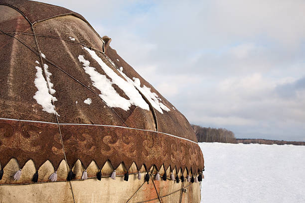 istock Traditional yurta in Kazakhstan. 185011913