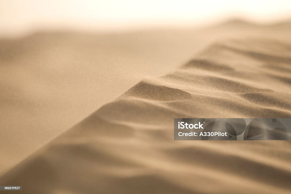Desert Winds "Winds blowing across a sand dune in the Arabian Desert,  Click on a similar image below:" Sand Stock Photo