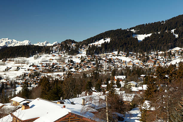 istock Village in the Swiss Alps 185012148