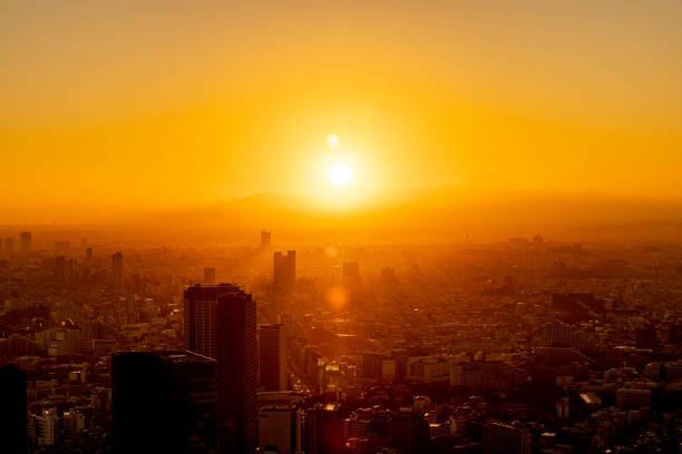 istock view of tokyo city at sunset 1850136304