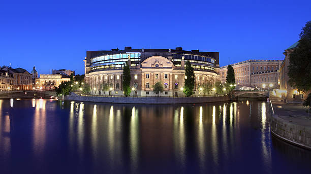 istock Parliament building in Stockholm 185013766