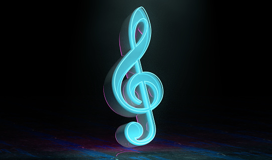 render of music notes dancing away. You may also like: