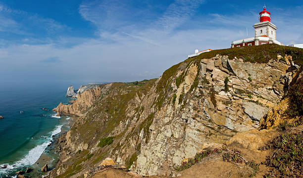 juste à l'ouest-cabo da roca - segnalazione photos et images de collection