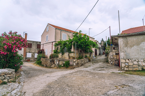 Typical small village in Dugi otok island, Dalmatia region, Croatia