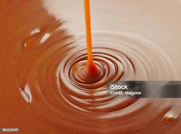 Sweet Caramel Sauce Stock Photo - Download Image Now - Caramel, Melting, Backgrounds