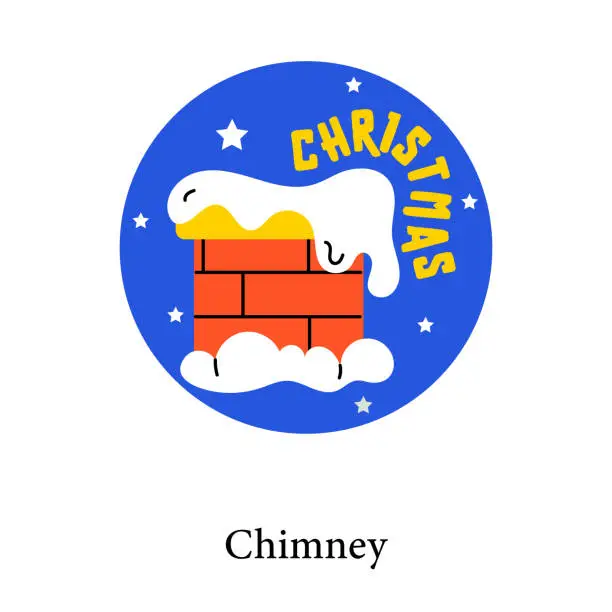 Vector illustration of Chimney