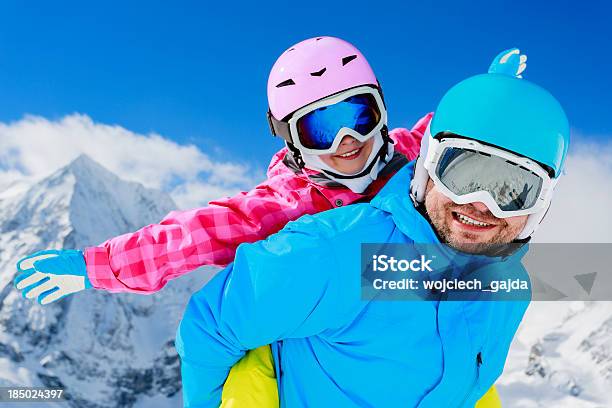 Family Enjoying Winter Stock Photo - Download Image Now - Activity, Adult, Child