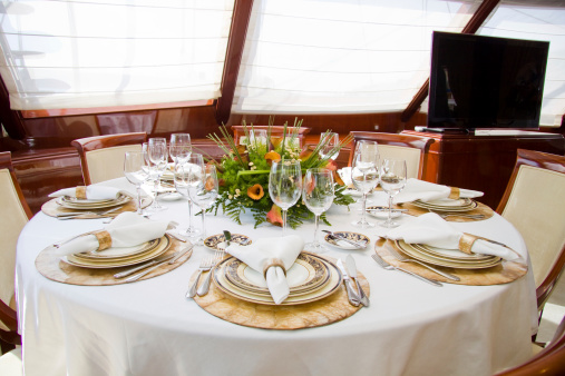 Yacht Dining room