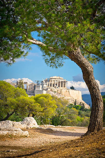 istock Beautiful view of ancient Acropolis, Athens, Greece 185028635