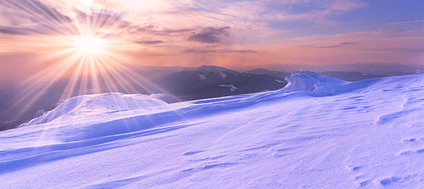 istock colorful sunrise in the Carpathian mountains 185032004