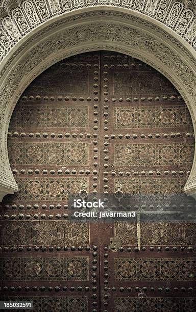 Antigua Puertas Marruecos Foto de stock y más banco de imágenes de Pomo - Pomo, África, Abstracto
