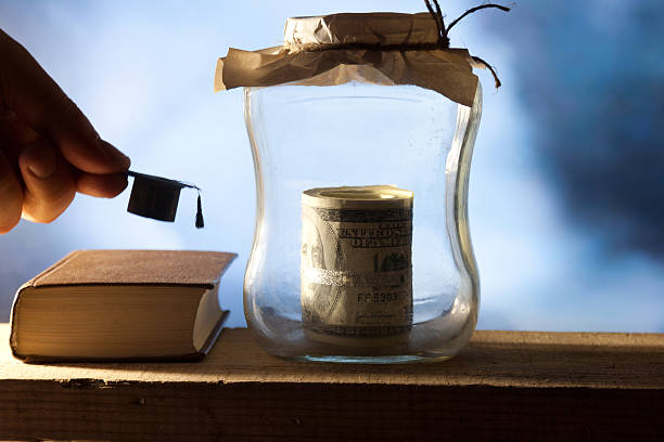 istock Money for college. 185033936
