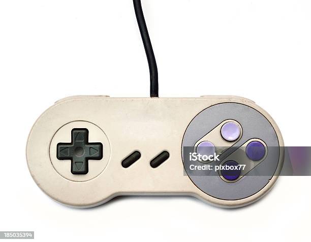 Video Game Controller Stock Photo - Download Image Now - Video Game, Old, Cut Out