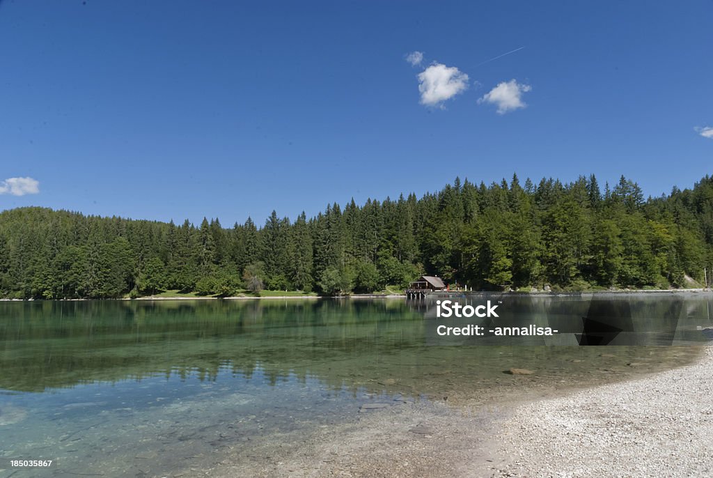 Fusine Lake - Lizenzfrei Alpen Stock-Foto