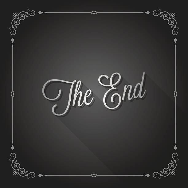 the end sign movie ending frame the end sign movie ending frame 10 eps version hollywood california photos stock illustrations