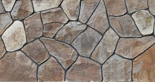 istock Background consisting of steppe natural wild stone. 1850385936