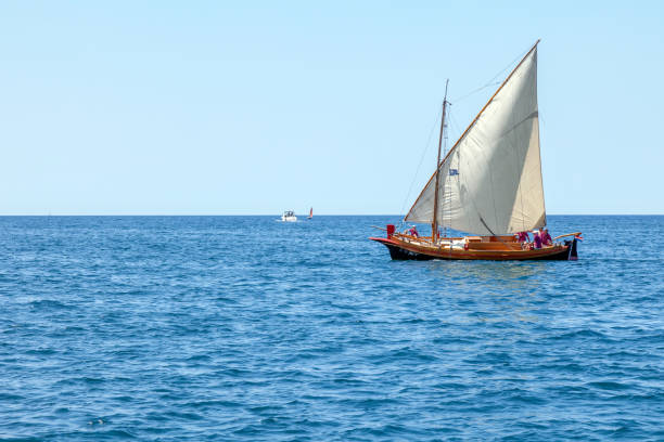 żeglarstwo - regatta sports race sailing nautical vessel zdjęcia i obrazy z banku zdjęć