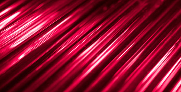 istock glowing optical red fiber in the dark 1850401383