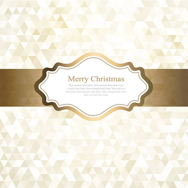 Modern abstract Christmas background vector art illustration