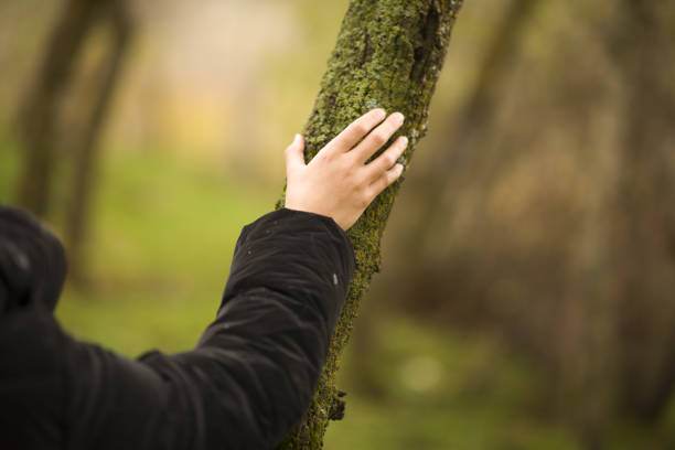 istock Sunday stroll in the rain in the park 1850487372