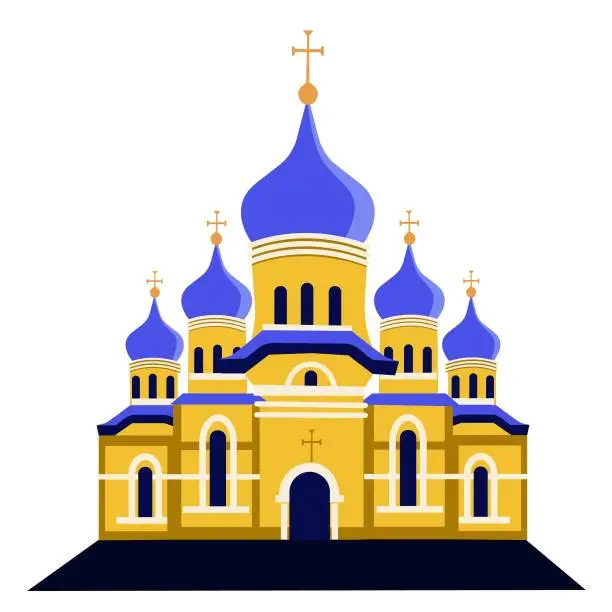 Vector illustration of Church