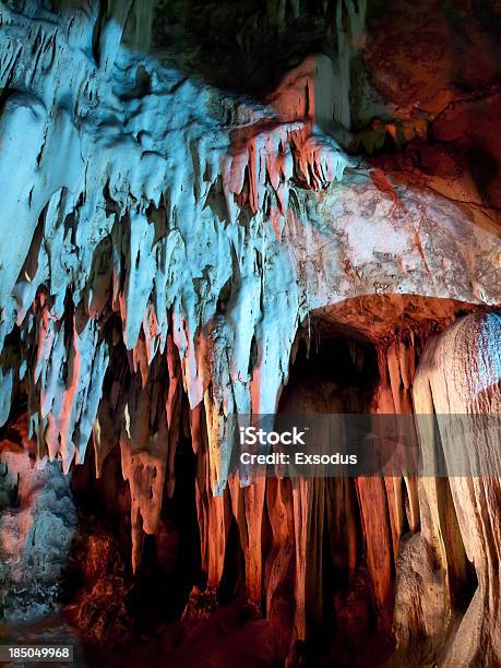 Tham Khao Bin Cave Stock Photo - Download Image Now - Asia, Cave, Colors