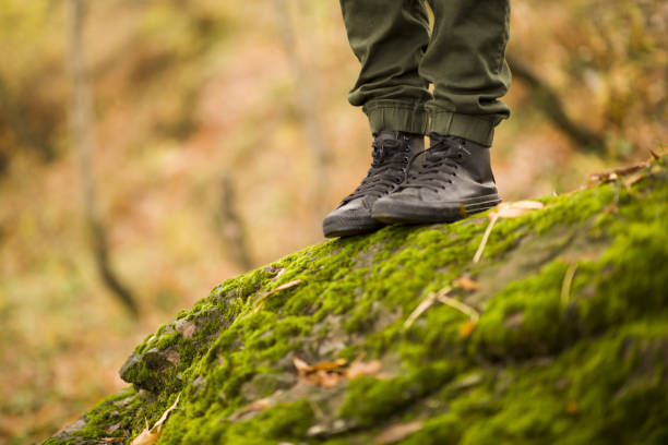 istock Sunday stroll in the rain in the park 1850509087