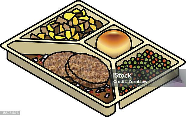 Comida Congelada - Arte vetorial de stock e mais imagens de Almoço - Almoço, Biscoito de Leite Coalhado, Cenoura