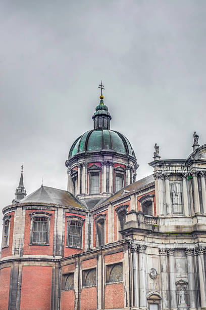 istock St Aubin's Cathedral, in Namur, Belgium. 185053320