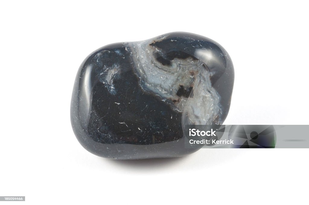 Sardonyx Hälfte wertvolle stone. garantiert authentische - Lizenzfrei Schmuckstein Stock-Foto