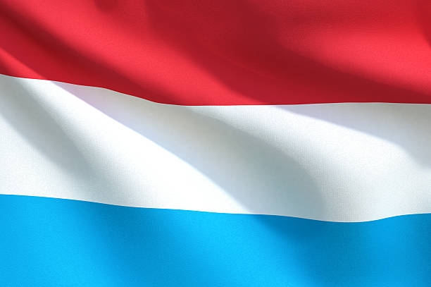 istock Close up Flag - Luxembourg 185054487