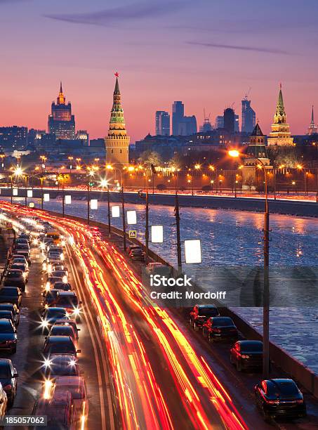 해질녘까지 Over 모스코 모스크바에 대한 스톡 사진 및 기타 이미지 - 모스크바, 겨울, 기념물
