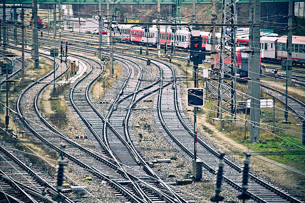 istock Trains and Railroad in Vienna 185057151